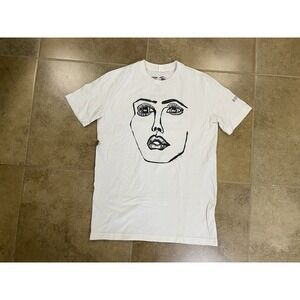 Disclosure Band Graphic Tee Mens Sz S White Settle Album Face Art EDM Tour